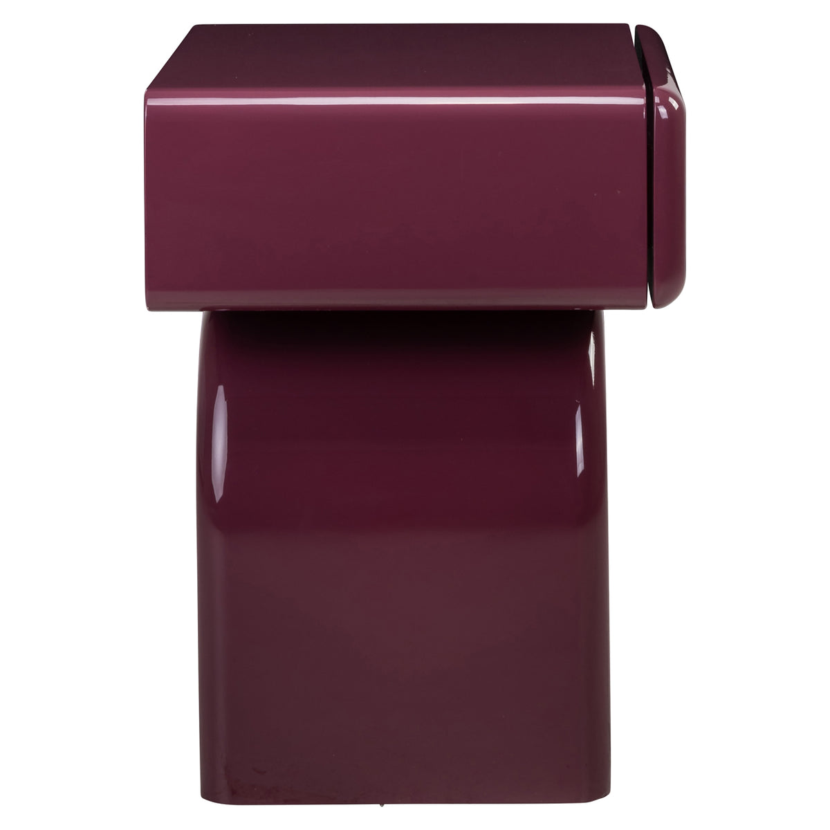 Richmond Möbel Nachttisch Bennet burgundy | 214194