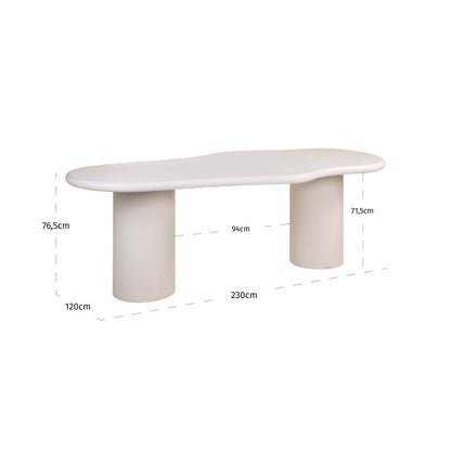 Richmond Möbel | Esstisch Bloomstone | White
