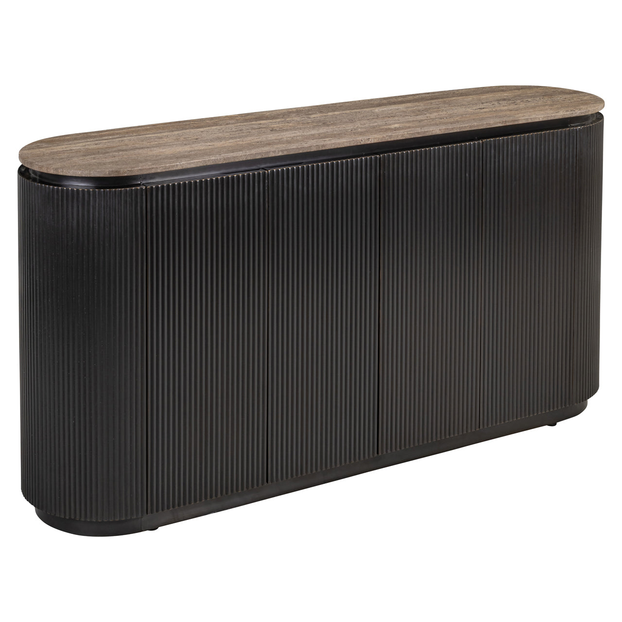 Richmond Möbel | Sideboard Russo ash brown 4-doors | ash-brown