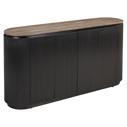 Richmond Möbel | Sideboard Russo ash brown 4-doors | ash-brown