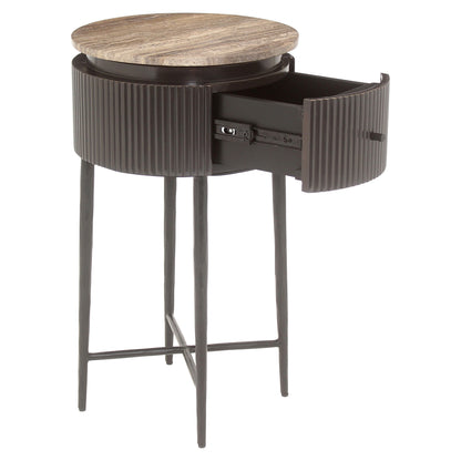 Richmond Möbel Beistelltisch Russo ash brown | 214319