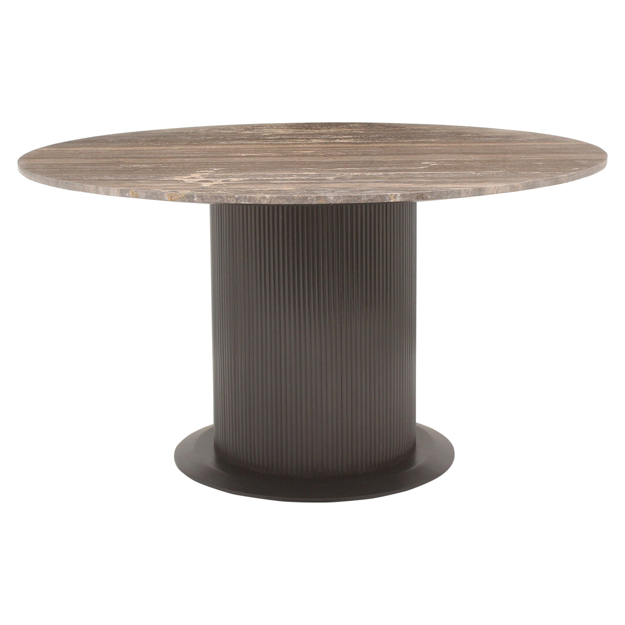 Richmond Möbel | Esstisch Russo ash brown 140Ø | ash-brown