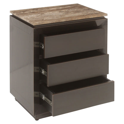 Richmond Möbel Nachttisch Russo ash brown | 214325