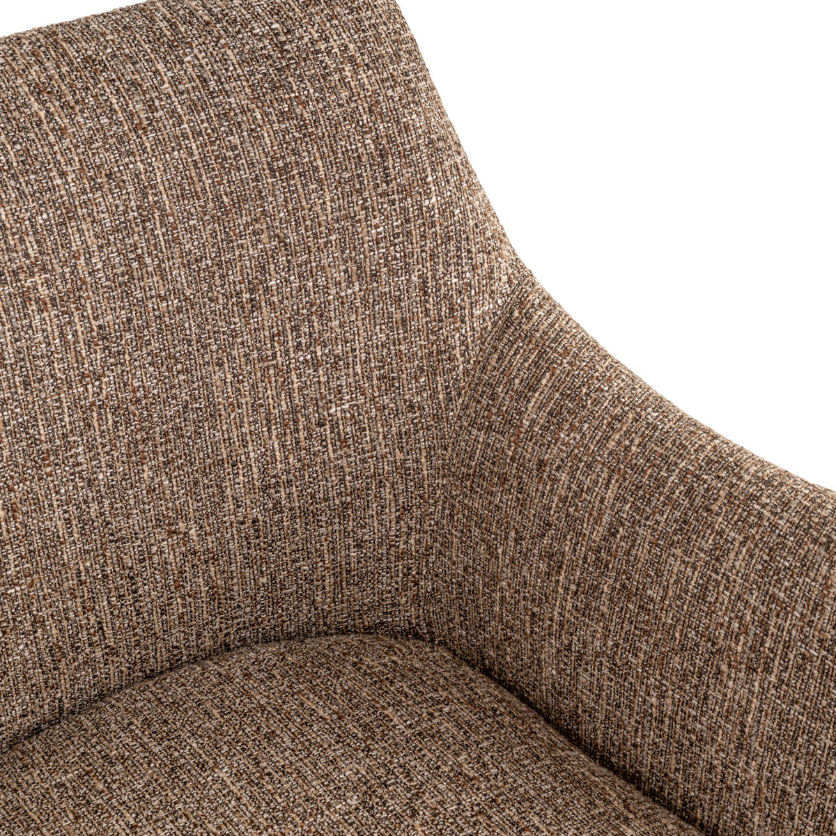 Richmond Möbel Esszimmerstuhl Aldo drehbar brown tweed | 214401