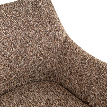 Richmond Möbel Esszimmerstuhl Aldo drehbar brown tweed | 214401