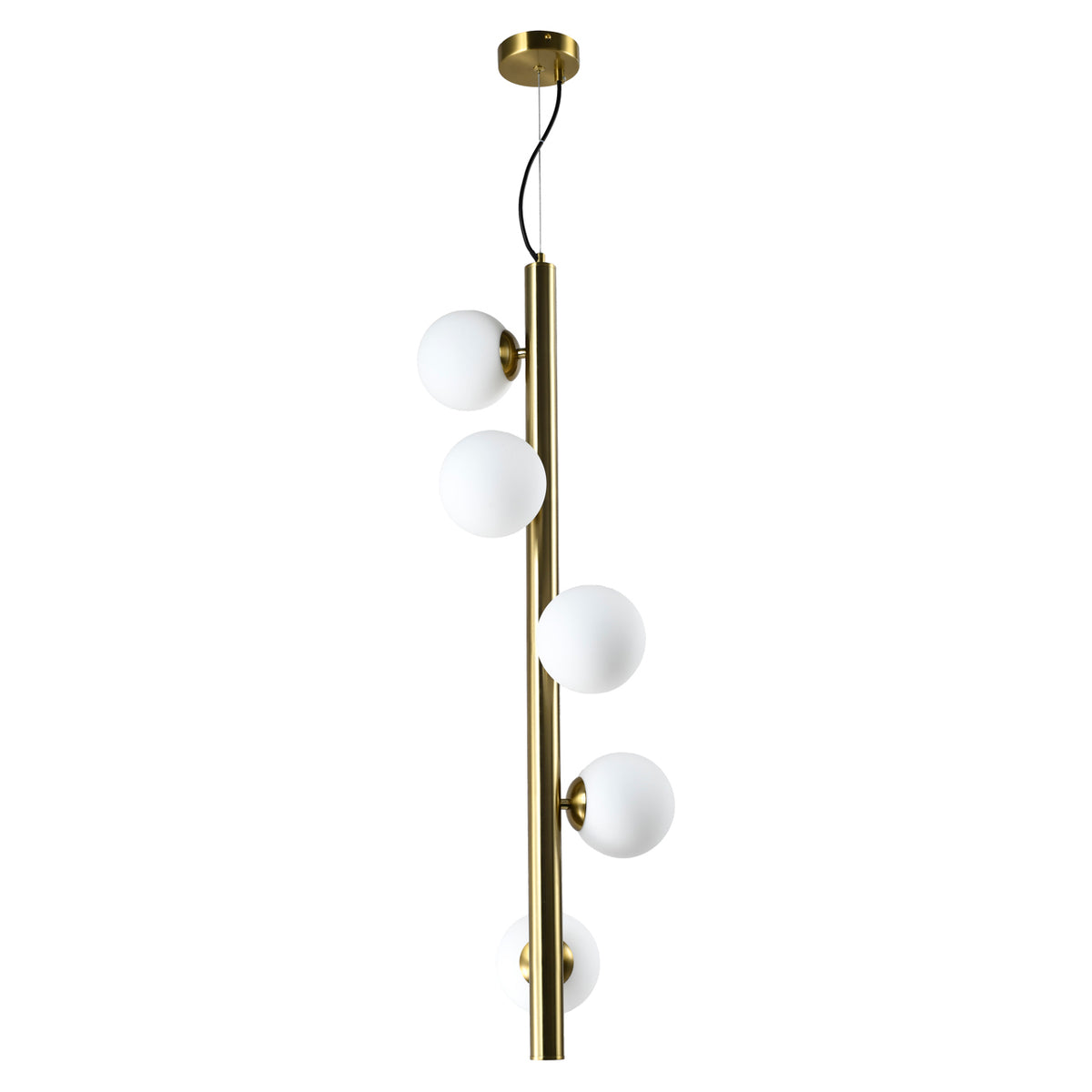 Richmond Möbel Pendelleuchte Elorie brass antique | 214480