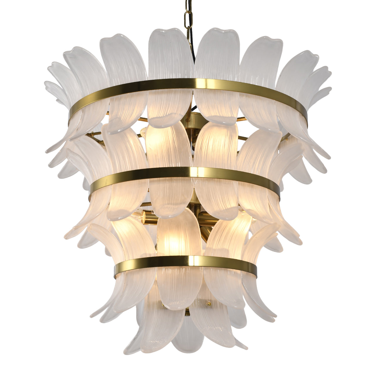 Richmond Möbel | Pendelleuchte Ameline brass antique | brass-antique
