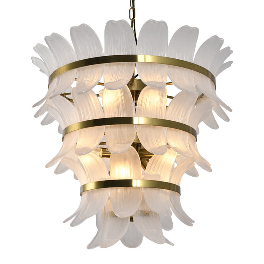 Richmond Möbel | Pendelleuchte Ameline brass antique | brass-antique