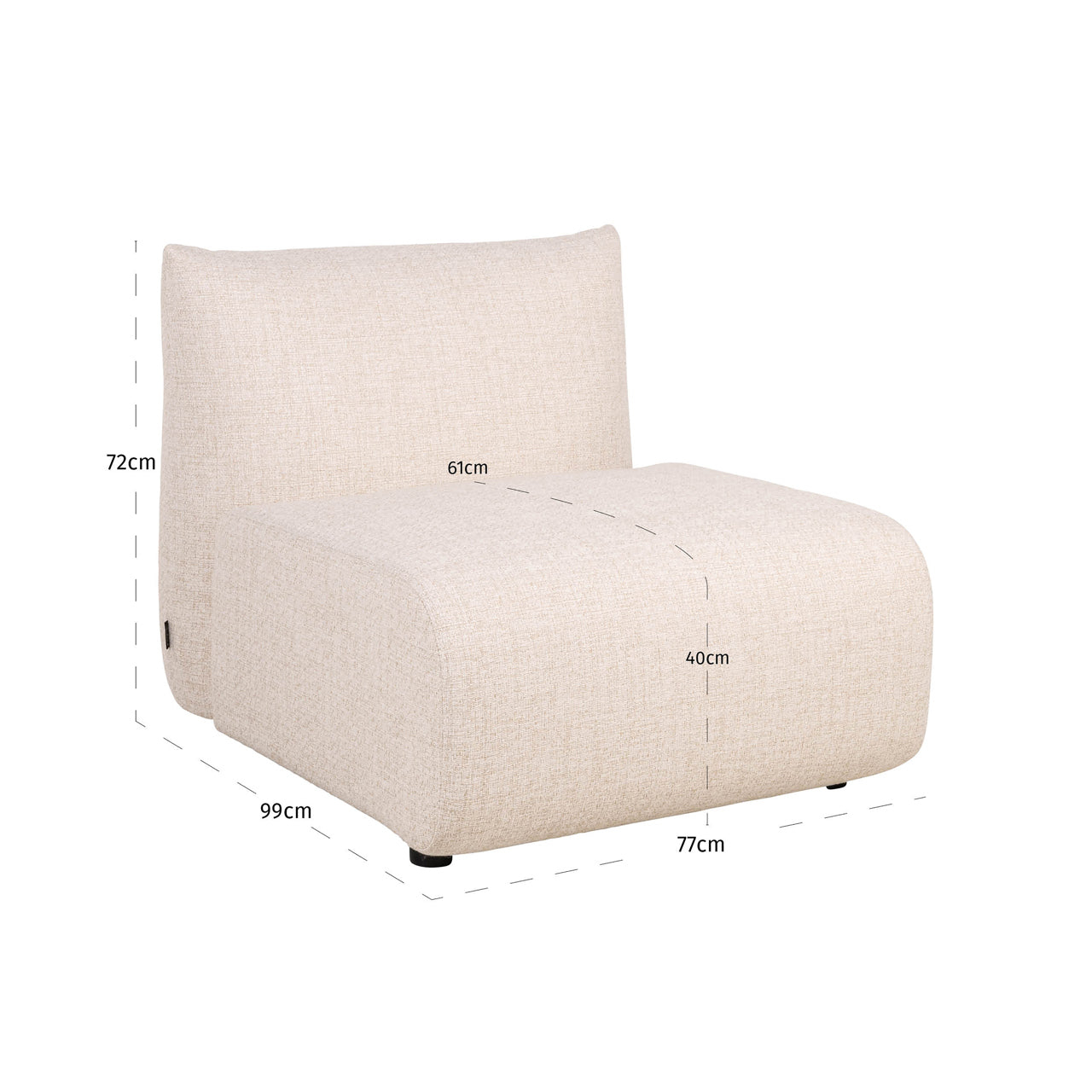 Garten Sofa Dawson extra element