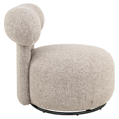 Richmond Möbel Lounge Stuhl Kaya drehbar cayenne brown | 215185