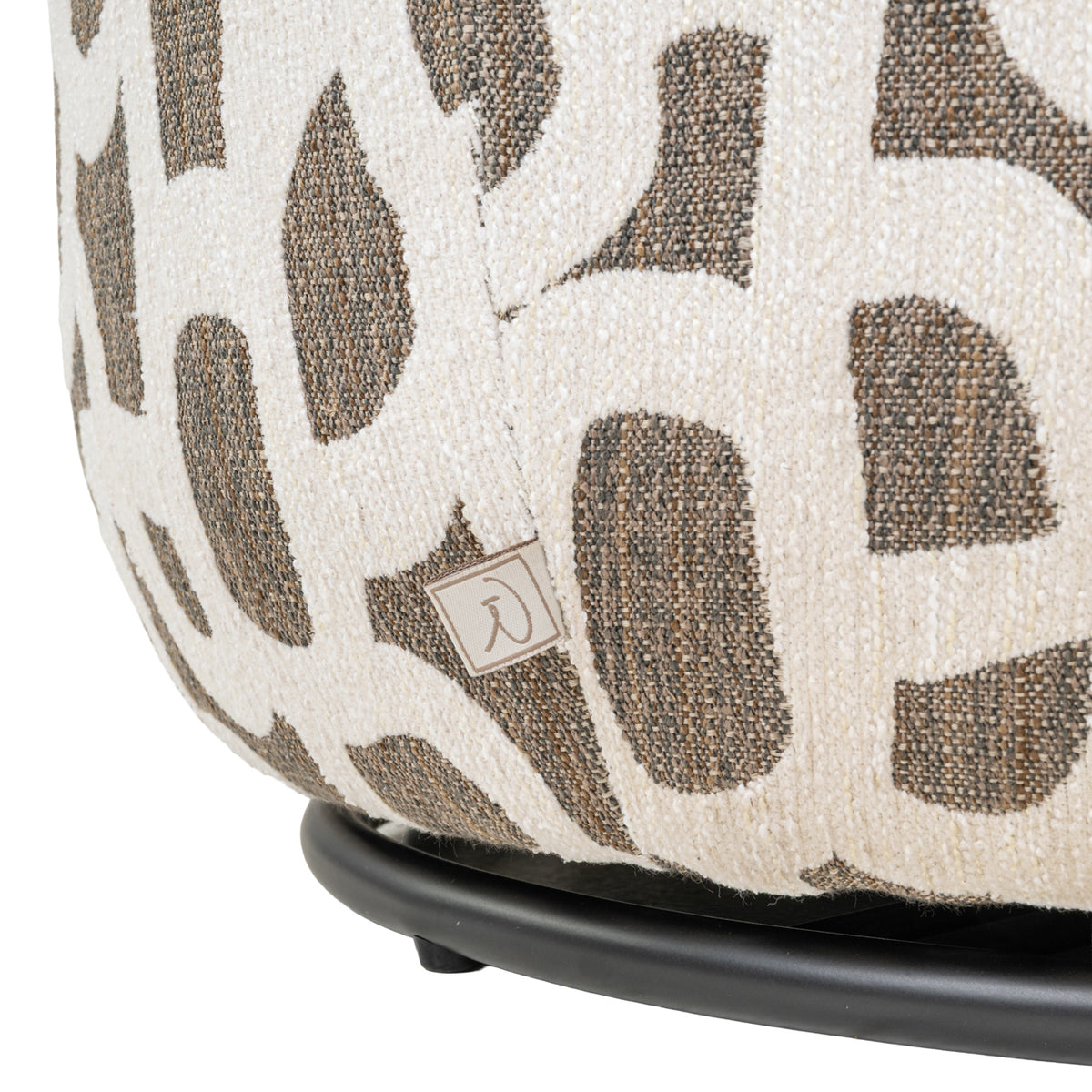 Richmond Möbel Lounge Stuhl Kaya drehbar weave brown | 215186