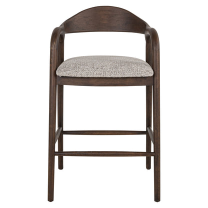 Richmond Möbel Thekenstuhl Mihara Feuerresistent mocca fancy | 215194