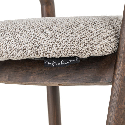 Richmond Möbel Thekenstuhl Mihara Feuerresistent mocca fancy | 215194