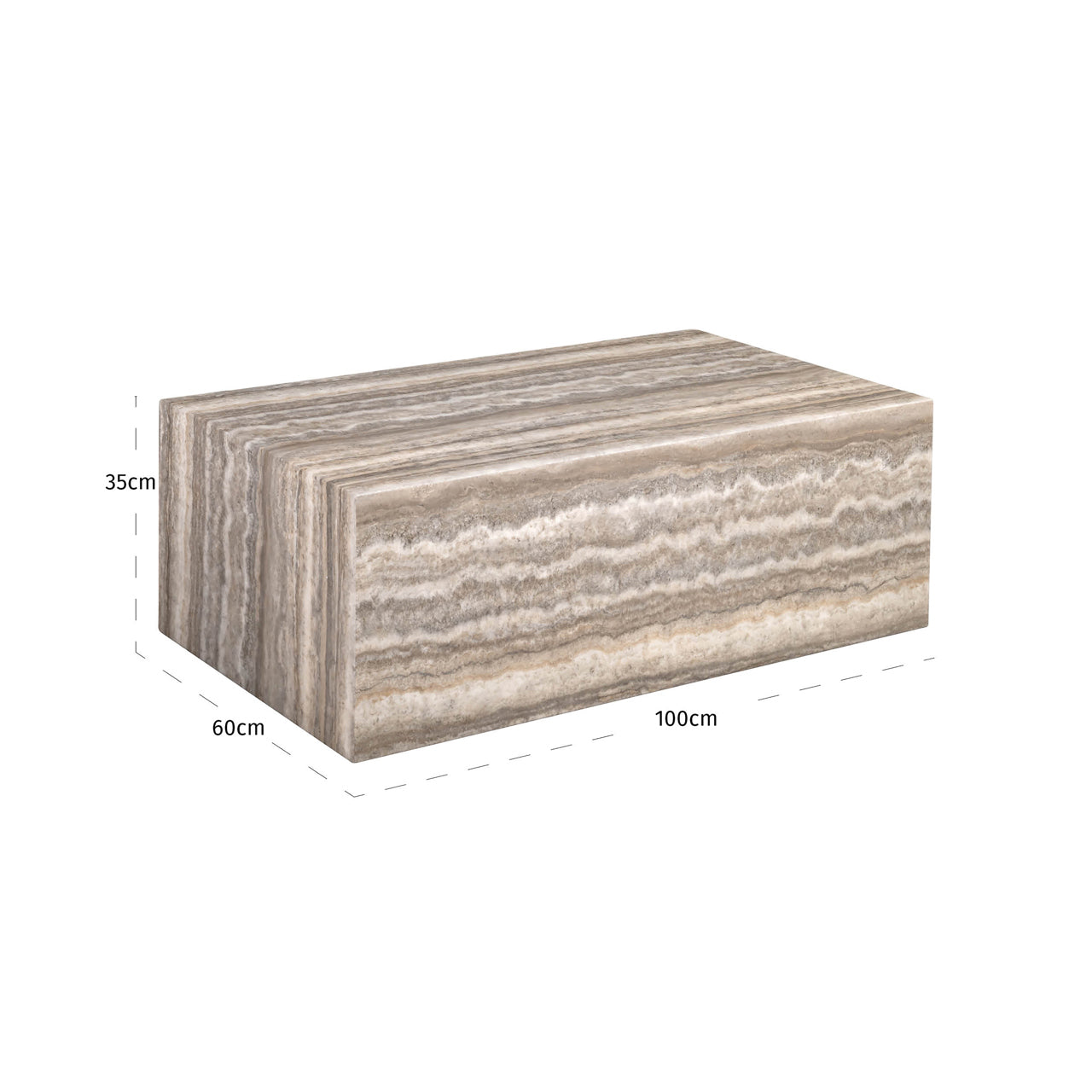 Sofa-element Dulce coffee table
