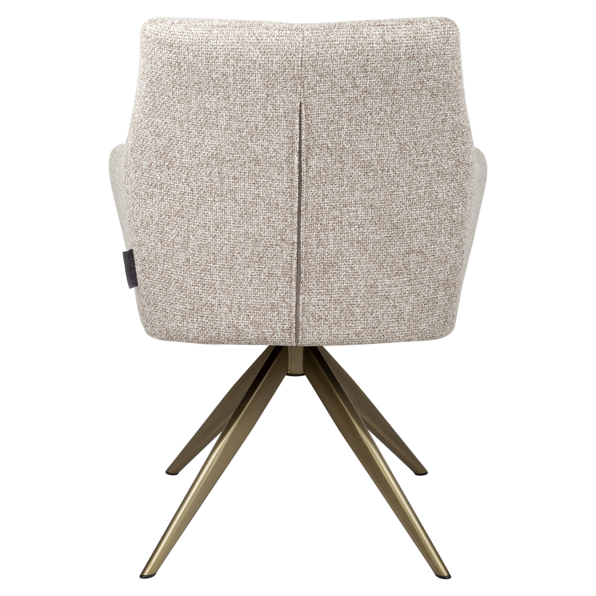 Richmond Möbel Esszimmerstuhl Lisonne drehbar Feuerresistent cayenne brown | 215441