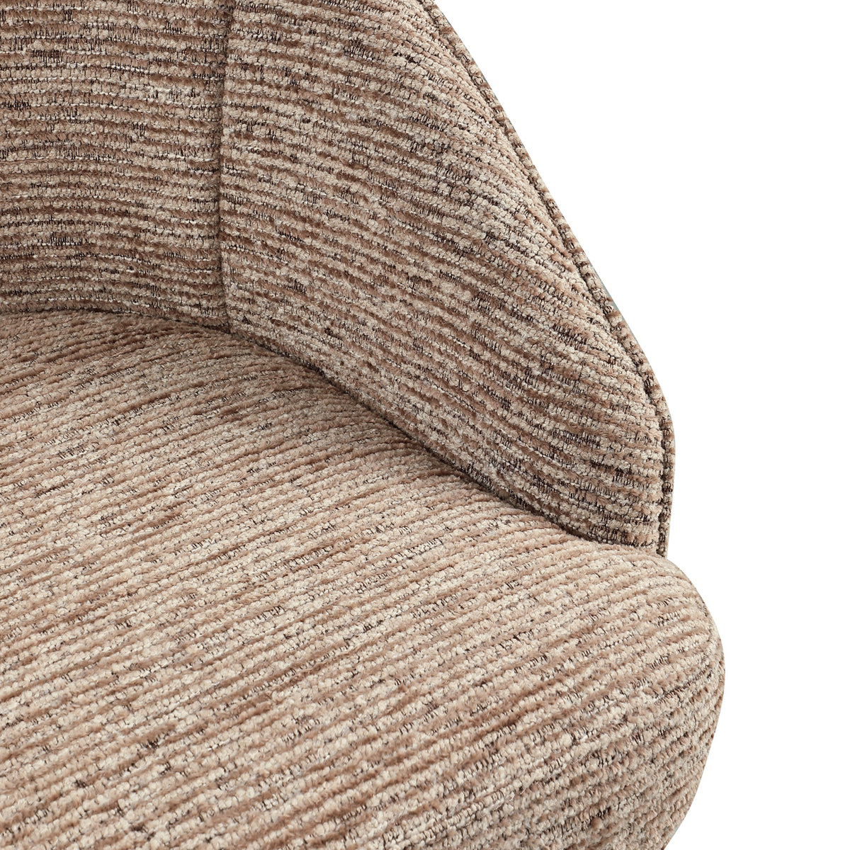 Richmond Möbel Esszimmerstuhl Beverly drehbar mocca linear | 215443