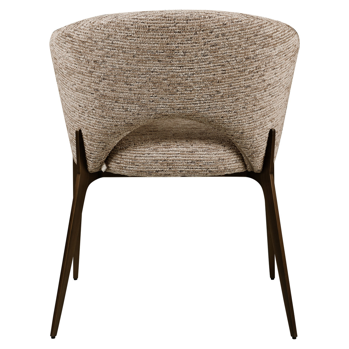 Richmond Möbel Esszimmerstuhl Kenzi Feuerresistent mocca linear | 215450