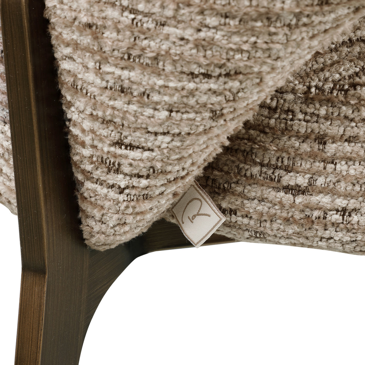 Richmond Möbel Esszimmerstuhl Kenzi Feuerresistent mocca linear | 215450