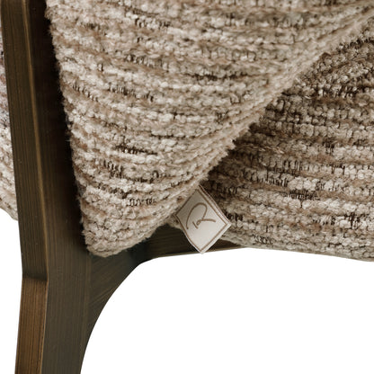 Richmond Möbel Esszimmerstuhl Kenzi Feuerresistent mocca linear | 215450