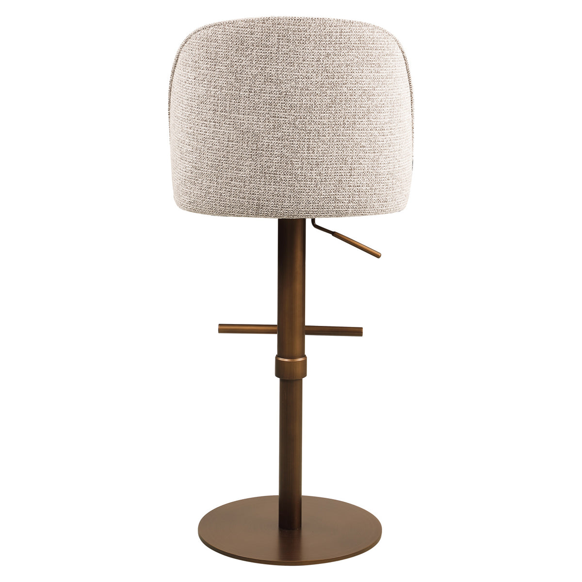 Richmond Möbel Barhocker Vesper drehbar mocca fancy | 215454