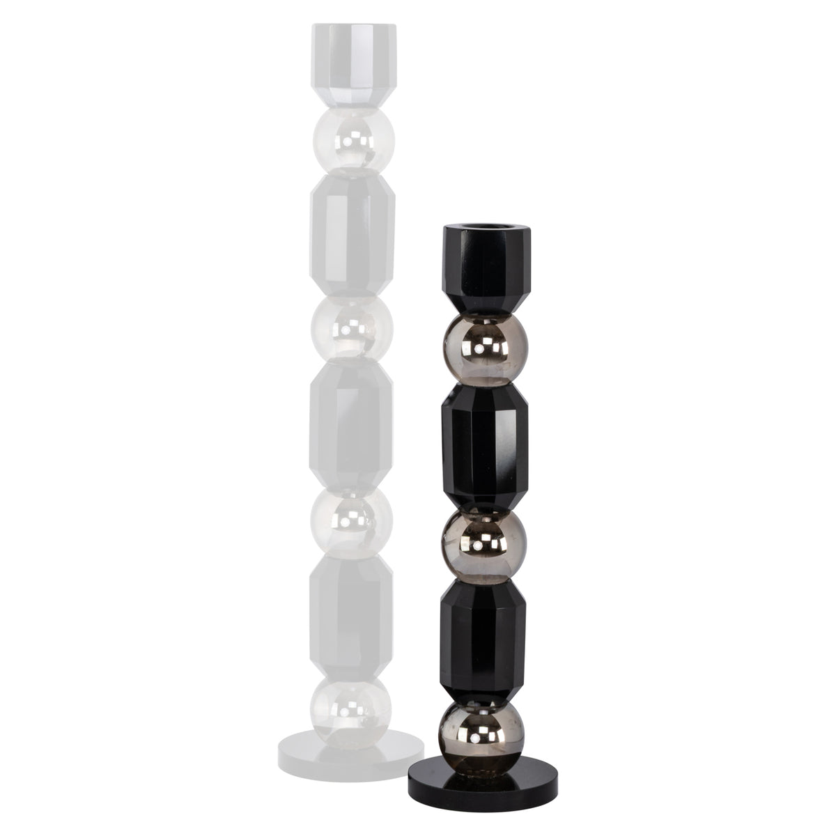 Richmond Möbel Kerzenhalter Jessy black | 215498