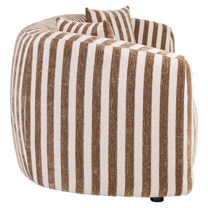Richmond Möbel Sofa Luxandra stripes sand | 215503