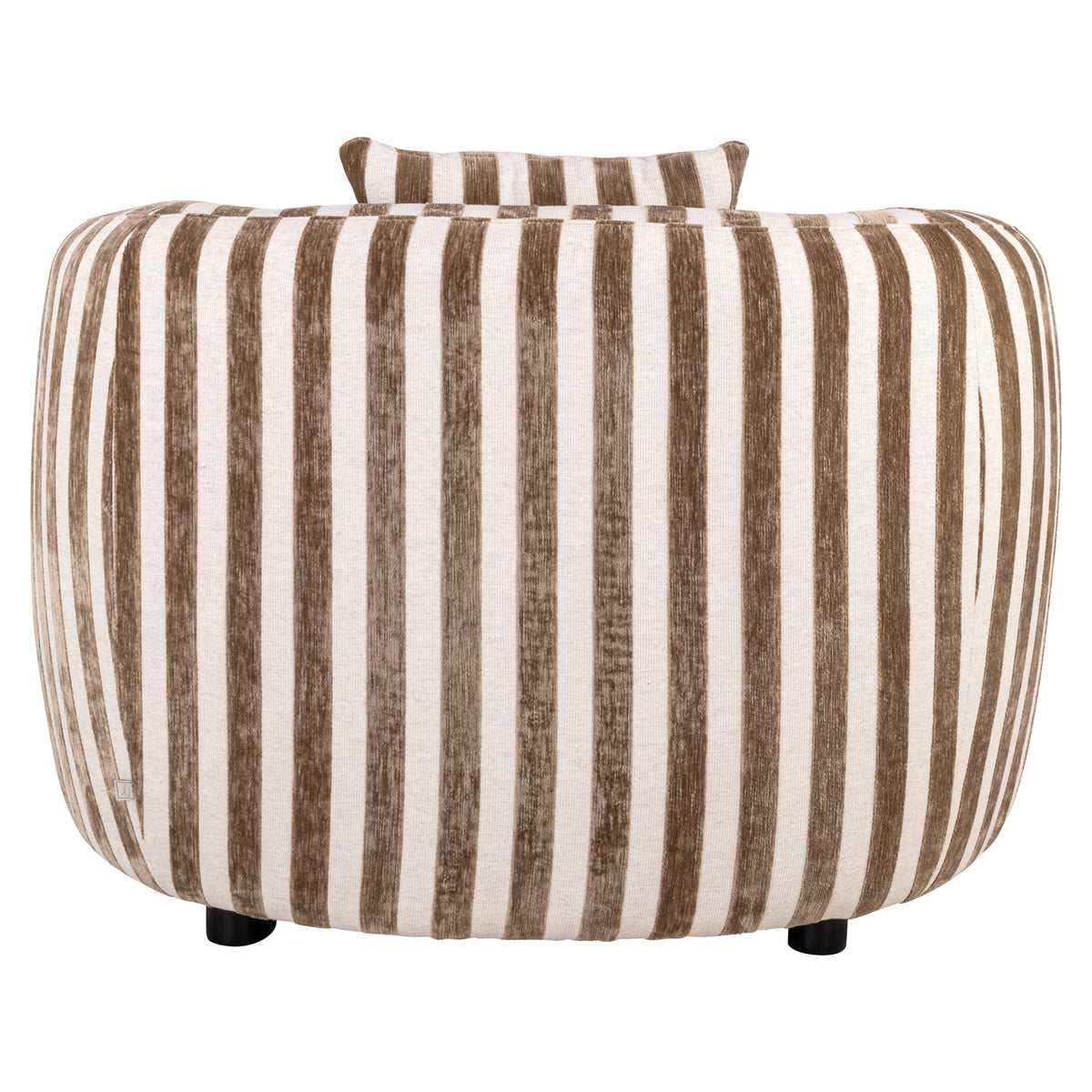 Richmond Möbel Lounge Stuhl Luxandra stripes sand | 215504