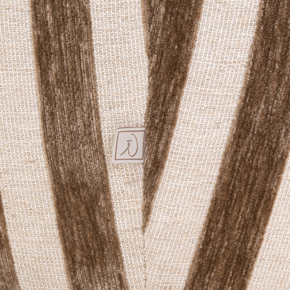 Richmond Möbel Lounge Stuhl Luxandra stripes sand | 215504