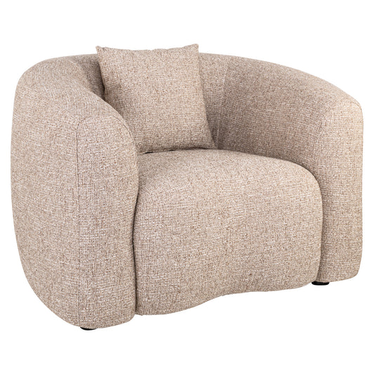 Richmond Möbel Lounge Stuhl Luxandra Feuerresistent sand tweed | 215506