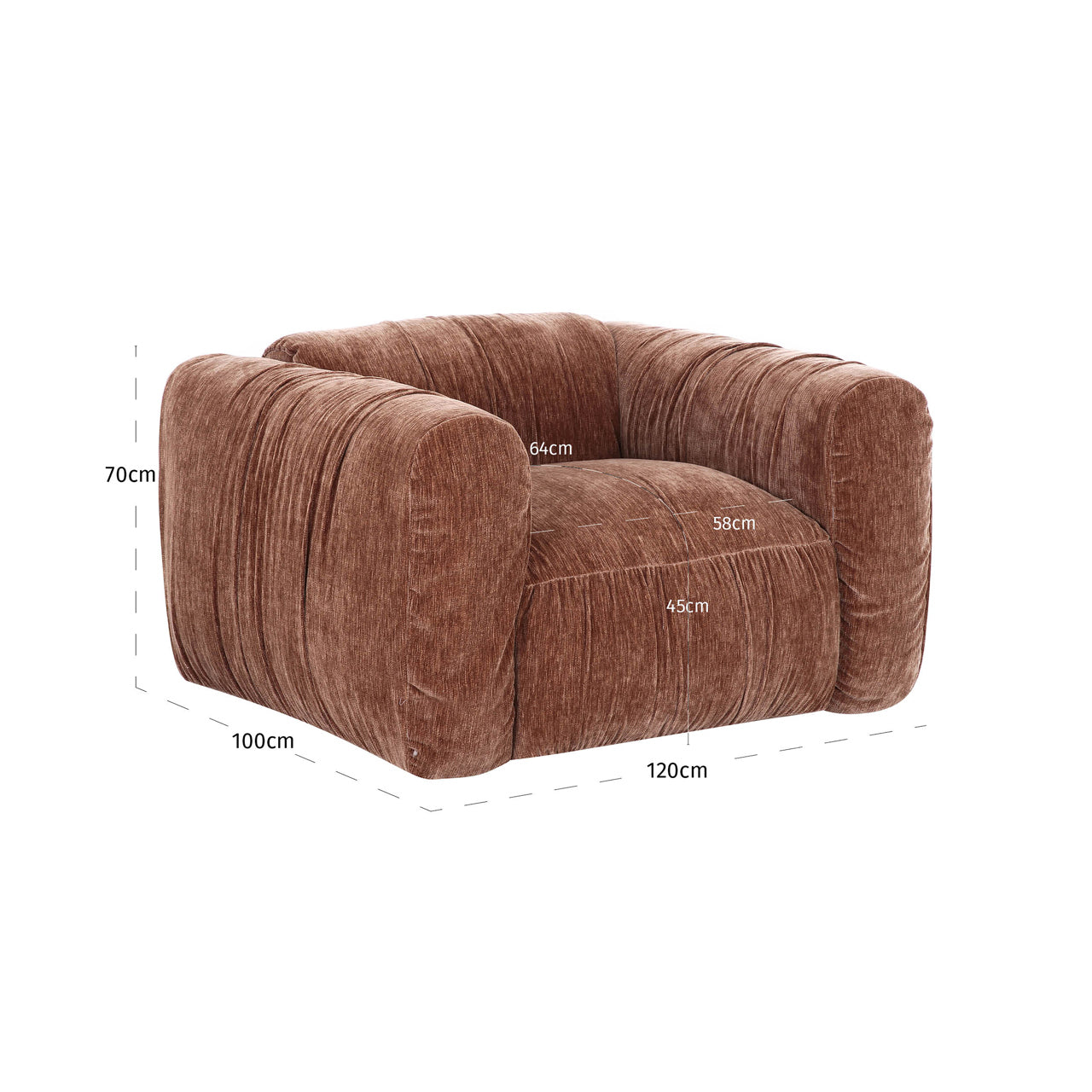 Lounge Stuhl Monty