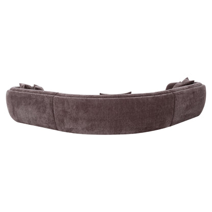 Richmond Möbel Sofa Gianelle be straight dark brown | 215516