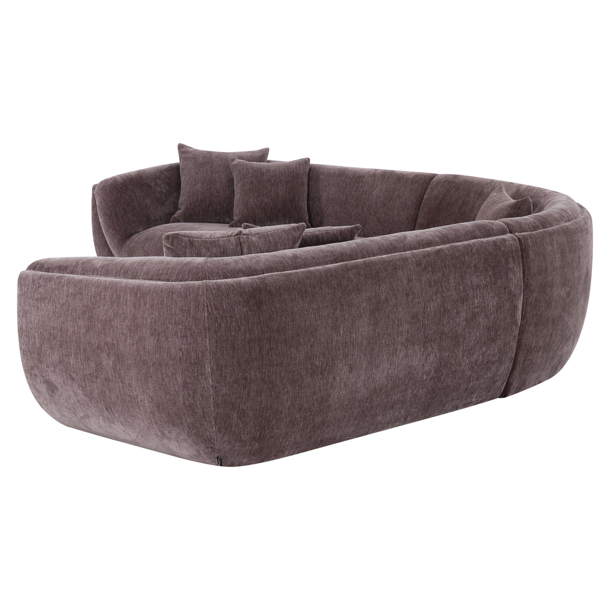 Richmond Möbel Sofa Gianelle be straight dark brown | 215516