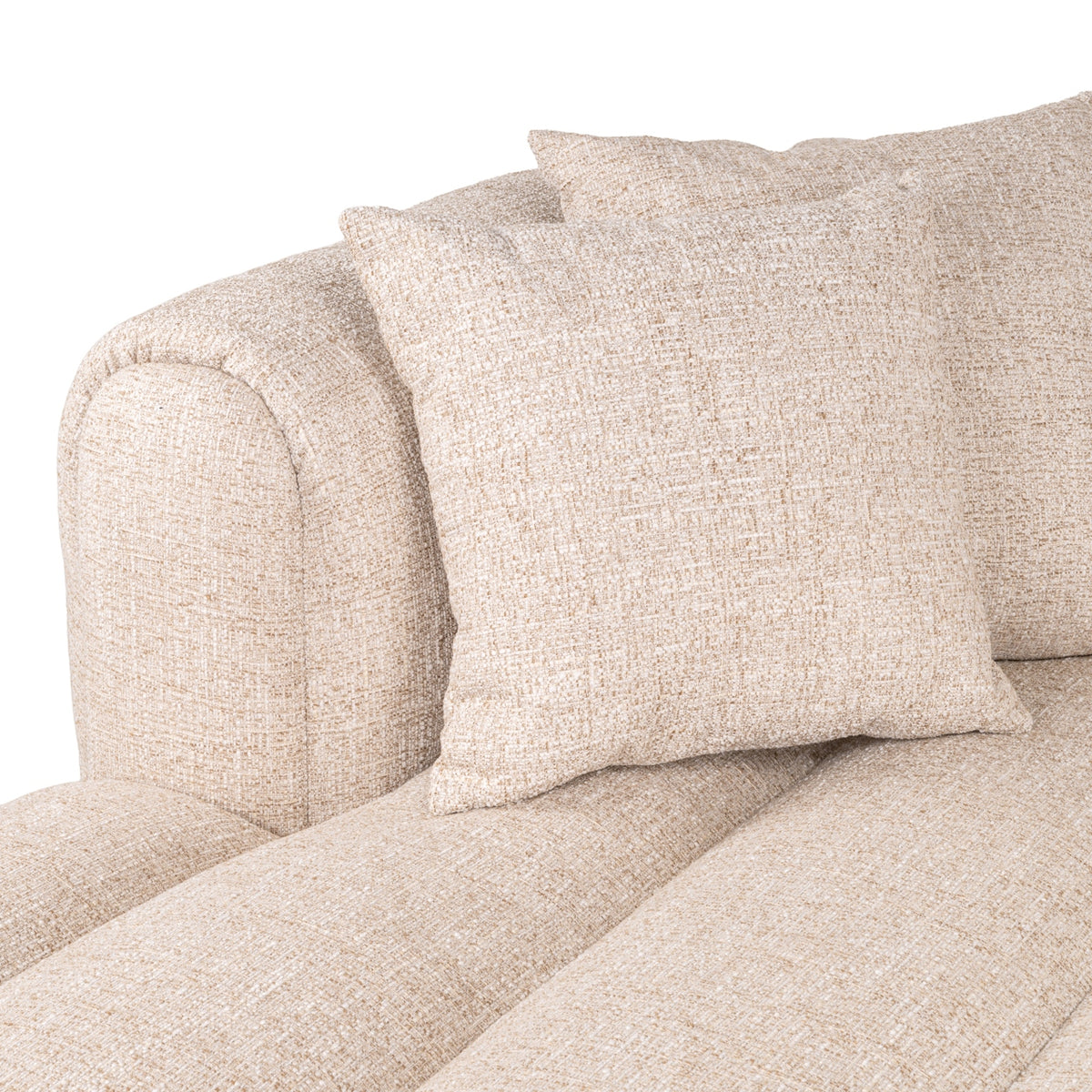 Richmond Möbel Sofa Novaro Feuerresistent cream tweed | 215518