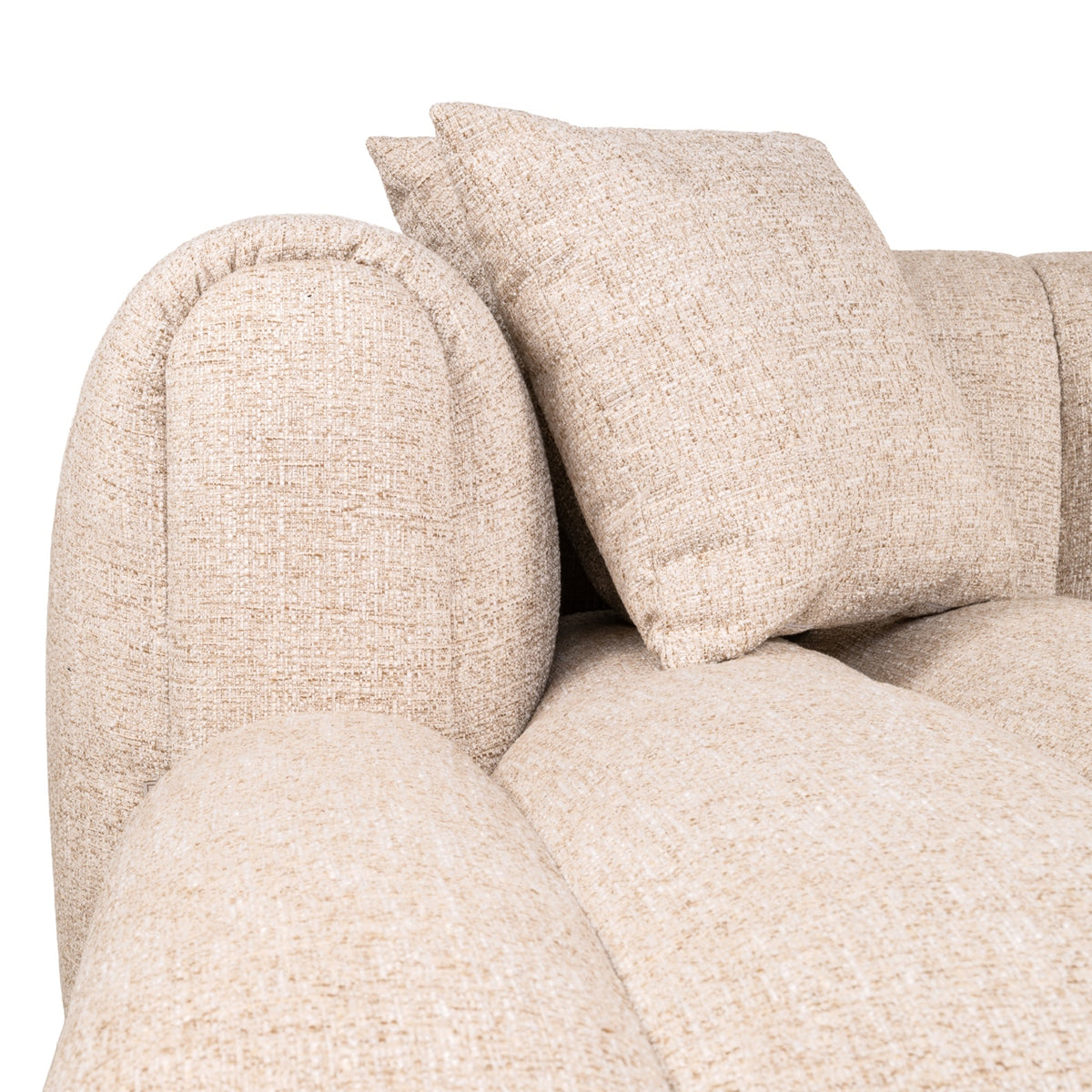 Richmond Möbel Sofa Novaro Feuerresistent cream tweed | 215518