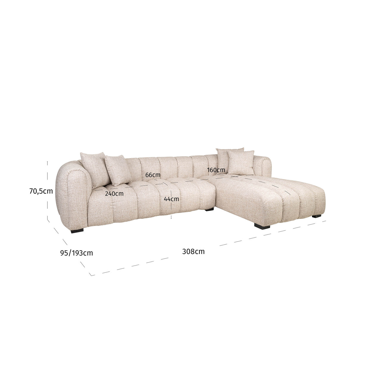 Sofa Novaro Feuerresistent