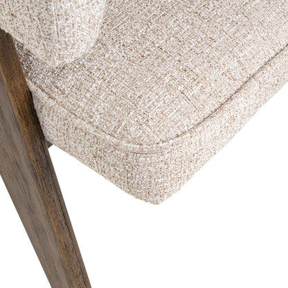 Richmond Möbel Esszimmerstuhl Mori Feuerresistent cream tweed | 215521