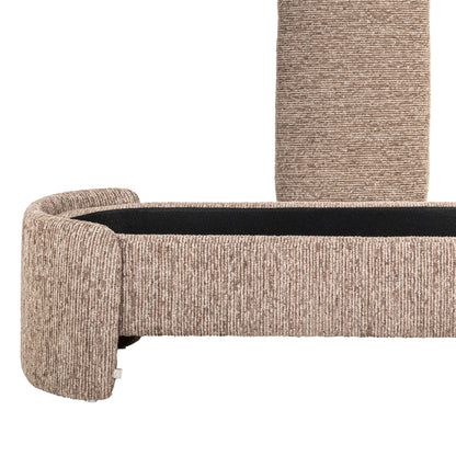 Richmond Möbel Bank Cupid with storage mocca linear | 215523