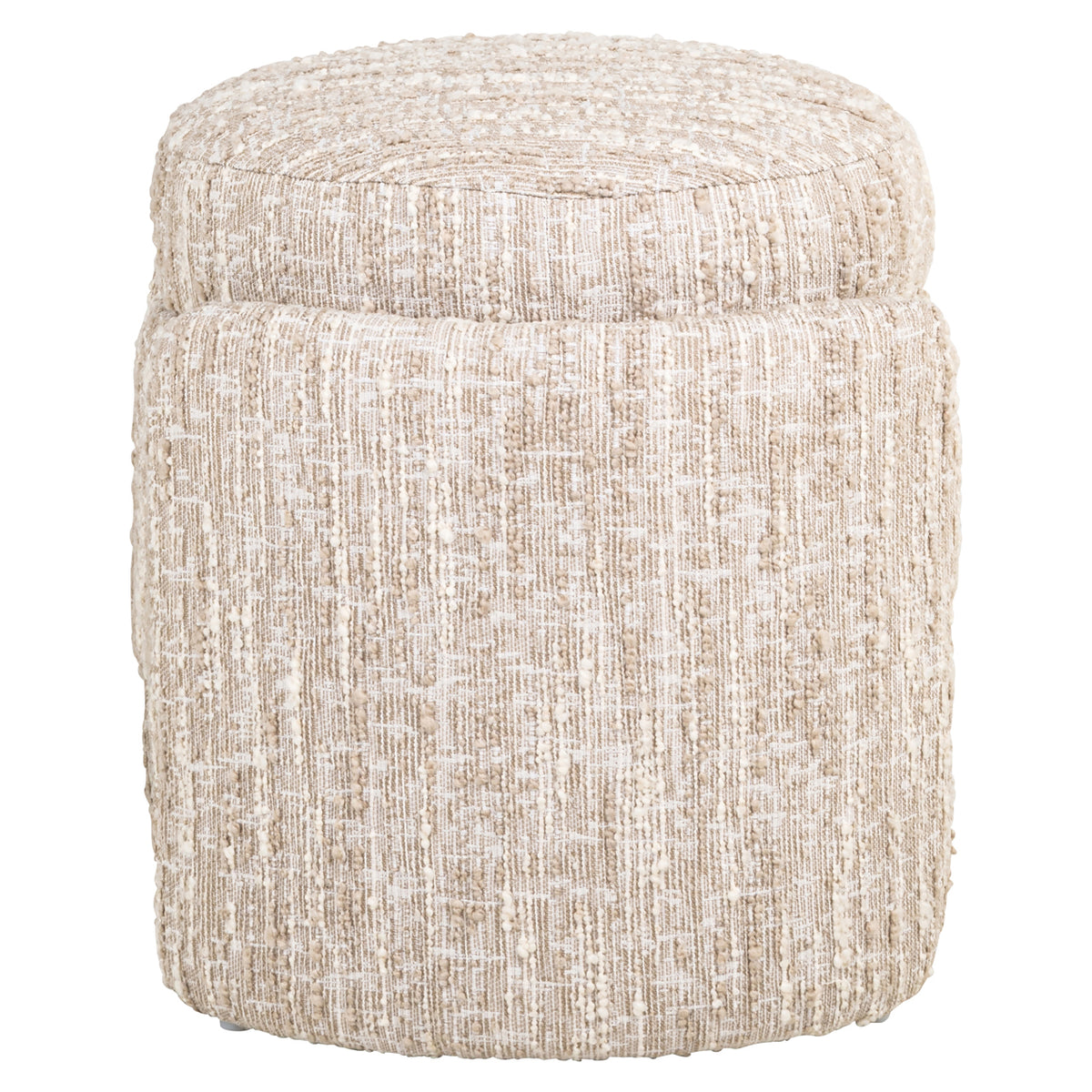 Richmond Möbel Hocker & Fußbank Cupid with storage beige angora | 215524