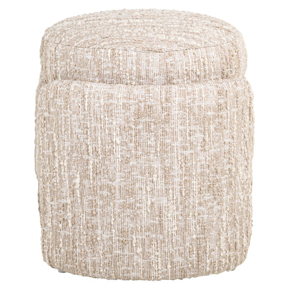 Richmond Möbel Hocker & Fußbank Cupid with storage beige angora | 215524