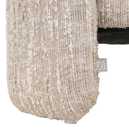 Richmond Möbel Hocker & Fußbank Cupid with storage beige angora | 215524