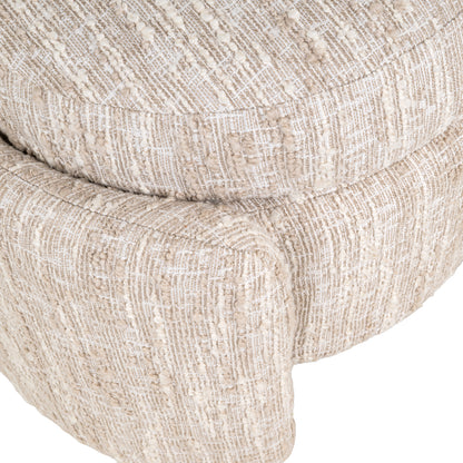 Richmond Möbel Hocker & Fußbank Cupid with storage beige angora | 215524