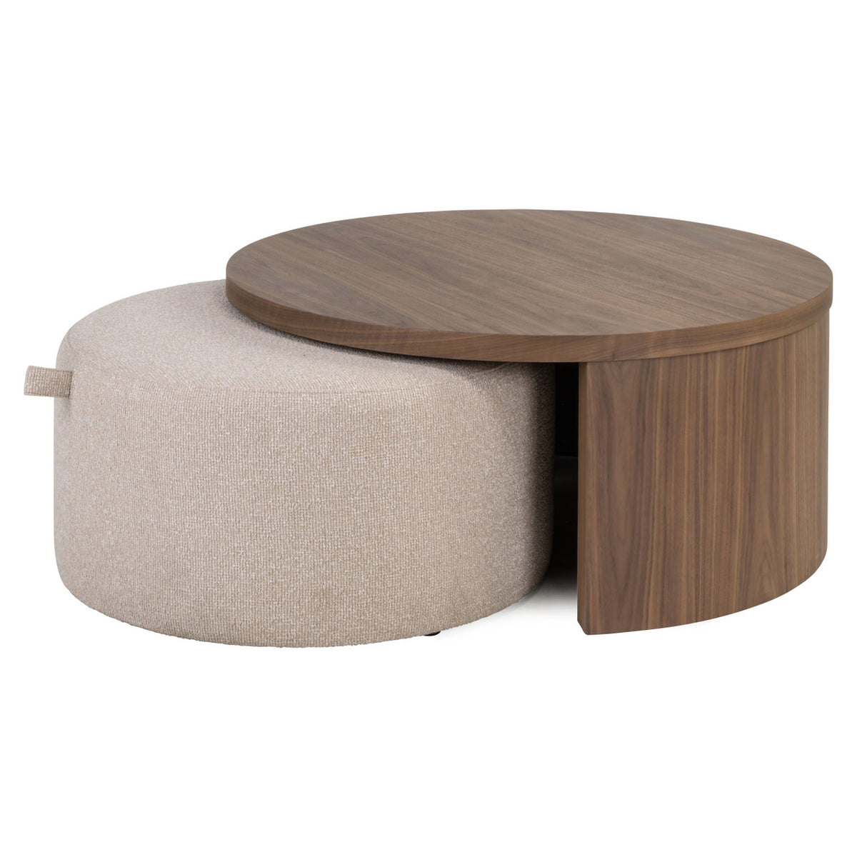 Richmond Möbel Couchtisch Windsor Feuerresistent (Set von 2) walnut | 215562