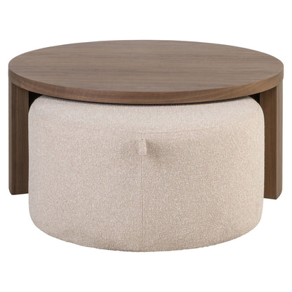 Richmond Möbel Couchtisch Windsor Feuerresistent (Set von 2) walnut | 215562