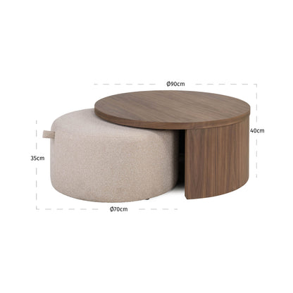 Couchtisch Windsor (Set von 2)