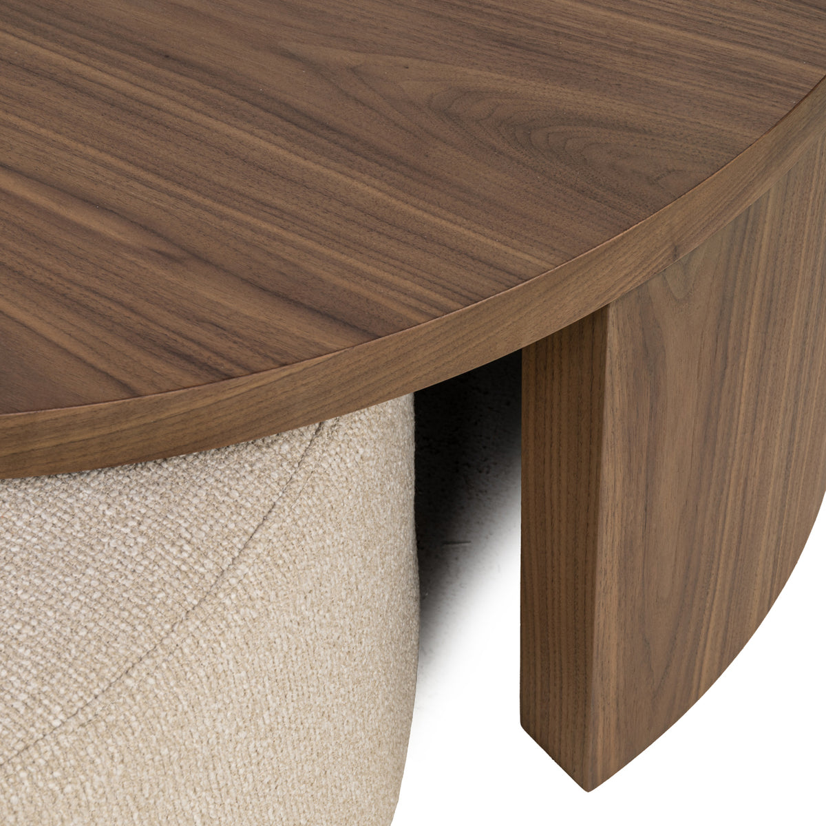 Richmond Möbel Couchtisch Windsor Feuerresistent (Set von 2) walnut | 215562