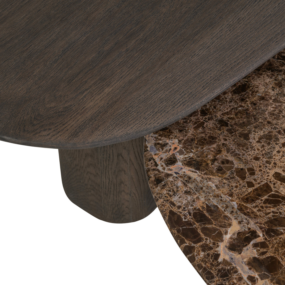 Richmond Möbel Couchtisch Castello (Set von 2) smoked charchoal | 215598