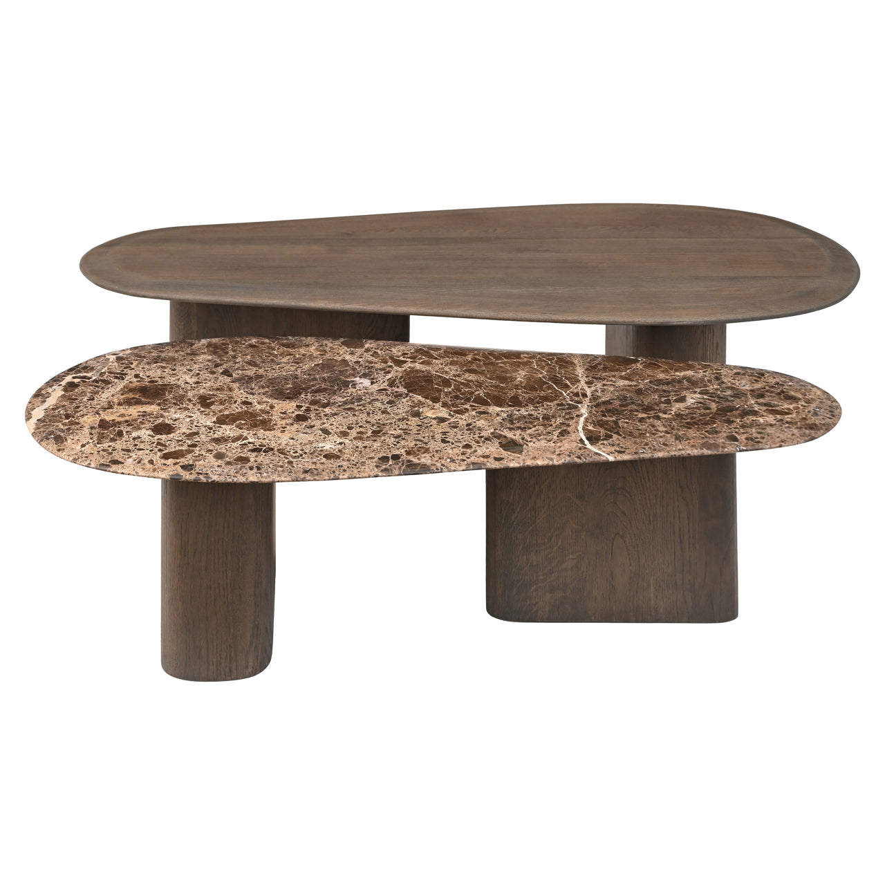Couchtisch Castello (Set von 2)