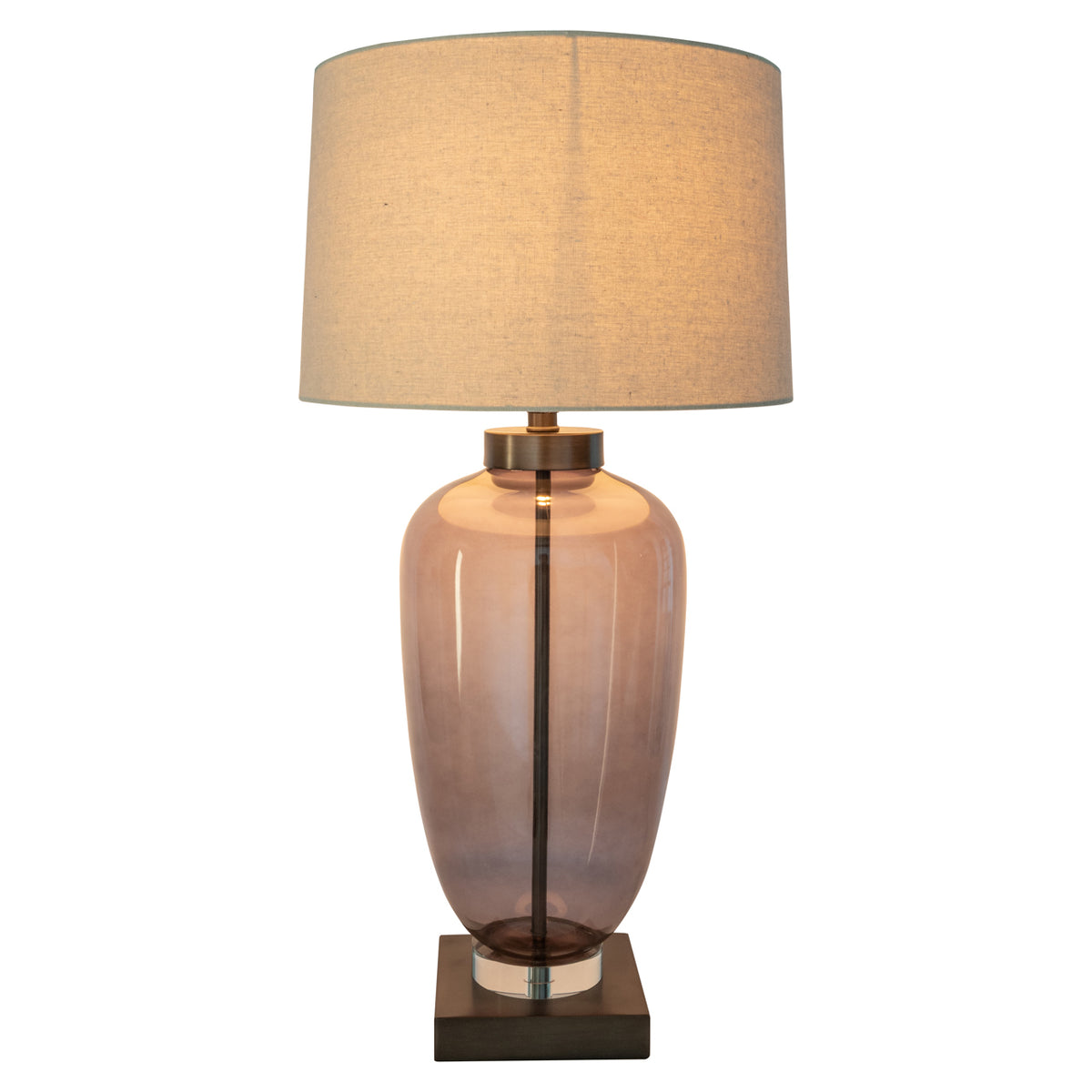 Richmond Möbel Tischlampe Monsoe smoke | 215655