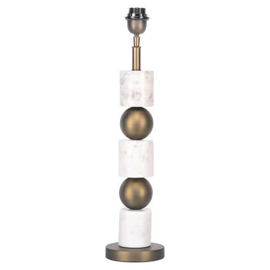 Richmond Möbel Tischlampe Kiera brass antique | 215677