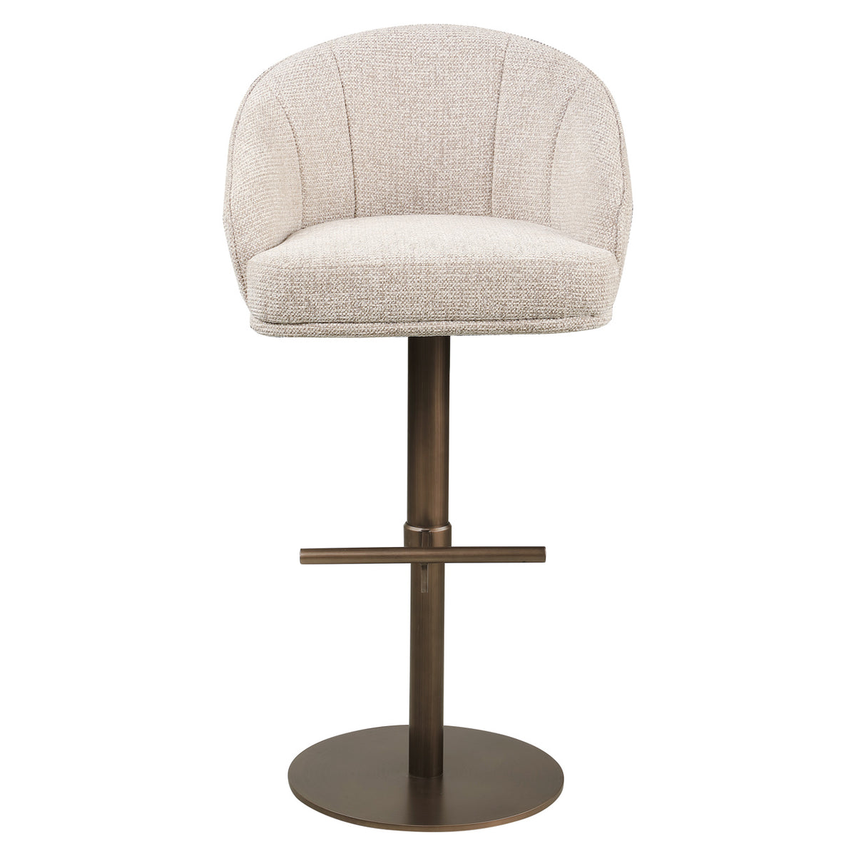 Richmond Möbel Barhocker Beverly drehbar natural fancy | 215693